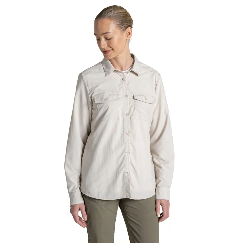craghoppers-nosilife-loukkos-langarmshirt-damen image 1