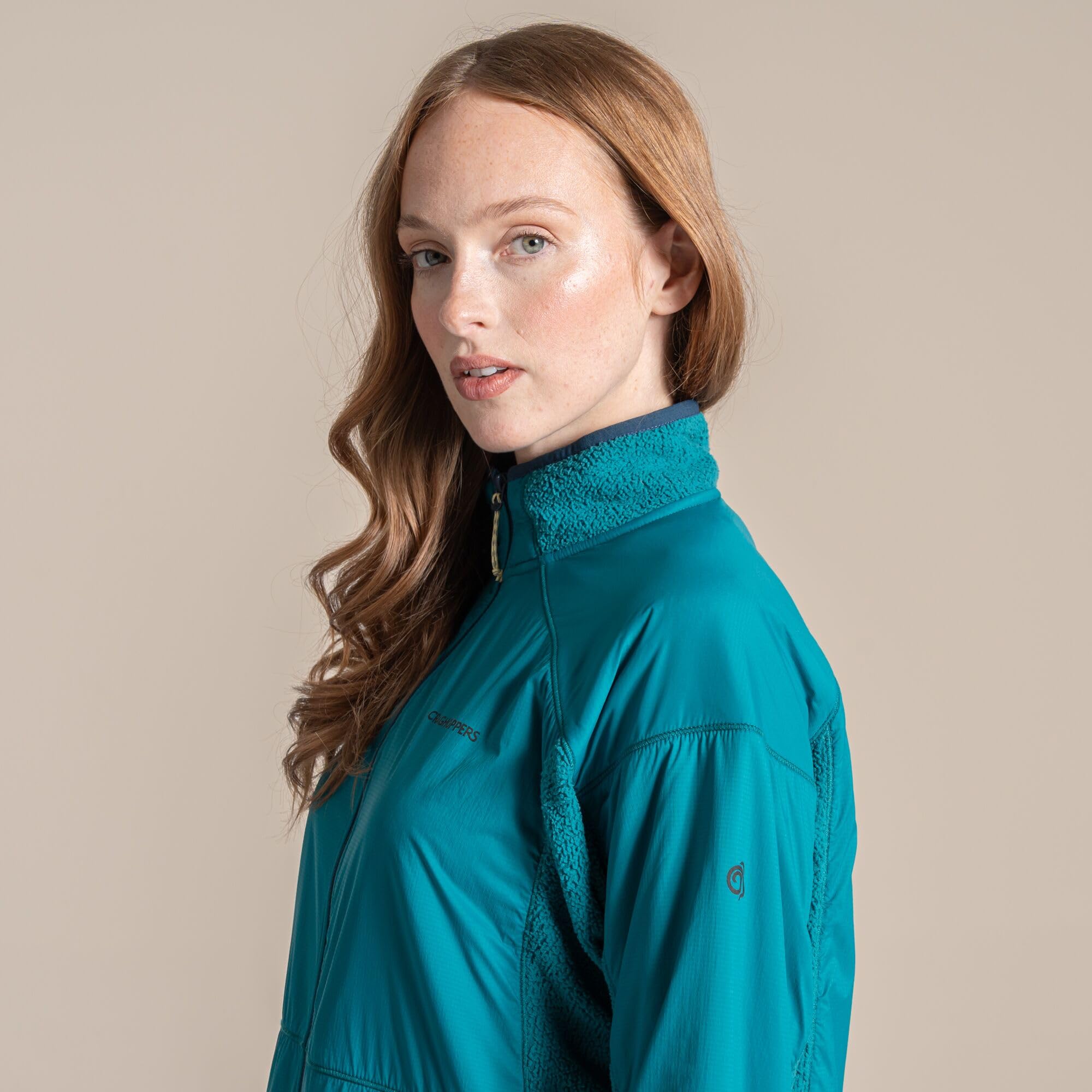 craghoppers-compresslite-damen-fleece-hybrid-jacke-windabweisend-verstaubar image 6