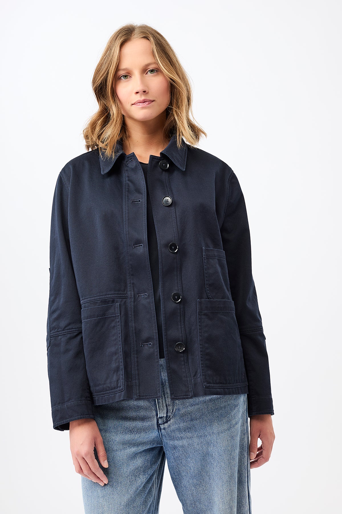 langerchen-kurze-jacke-mit-kn-pfen-navy image 6