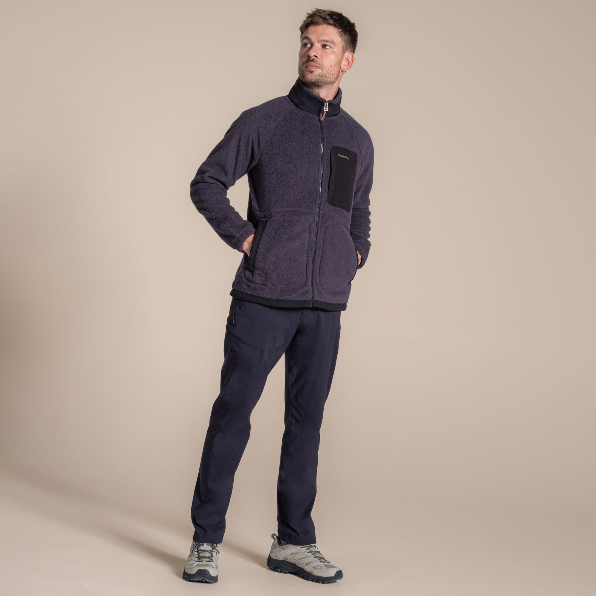 craghoppers-dades-borg-herren-fleecejacke-colorblock image 5