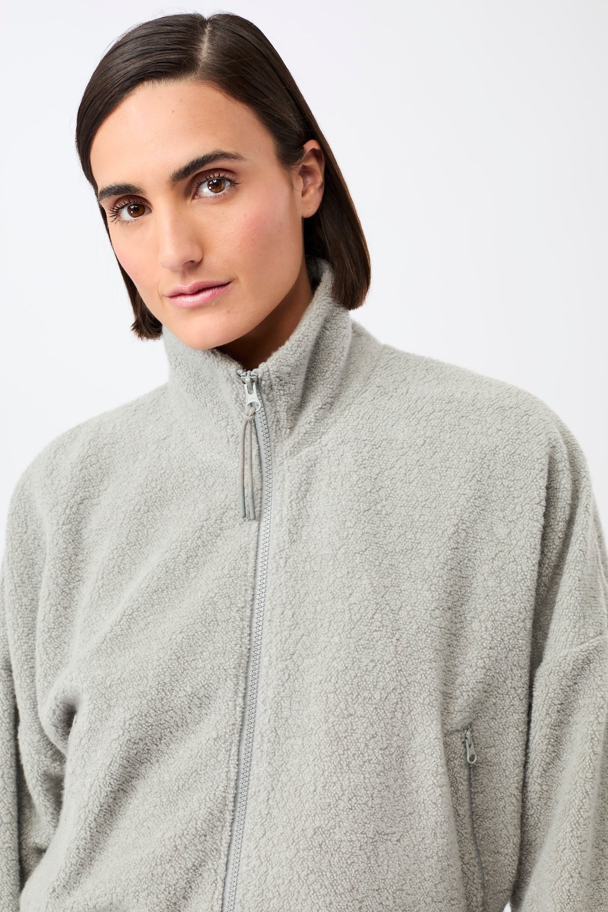 langerchen-blousonjacke-mit-stehkragen-silver image 5