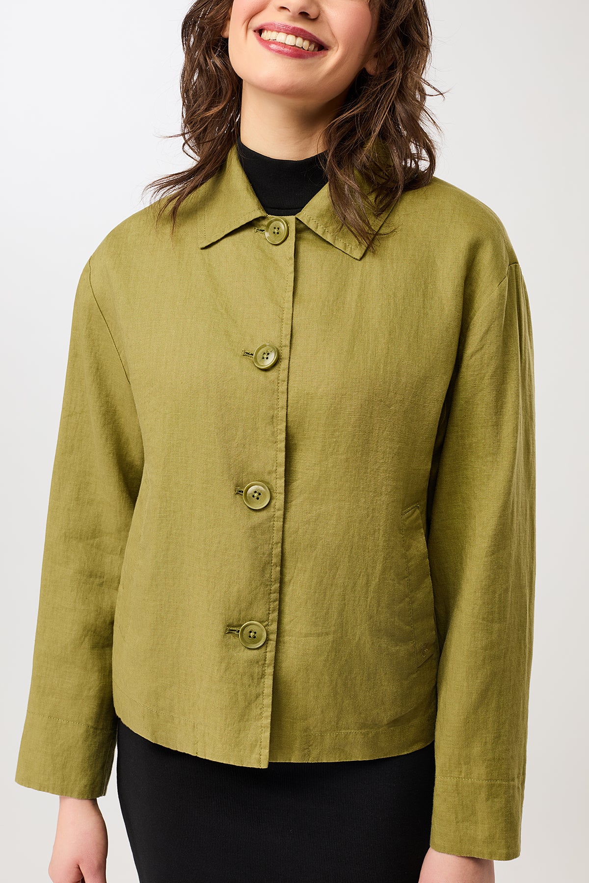 langerchen-schlichte-jacke-aus-leinen-green-olive image 2