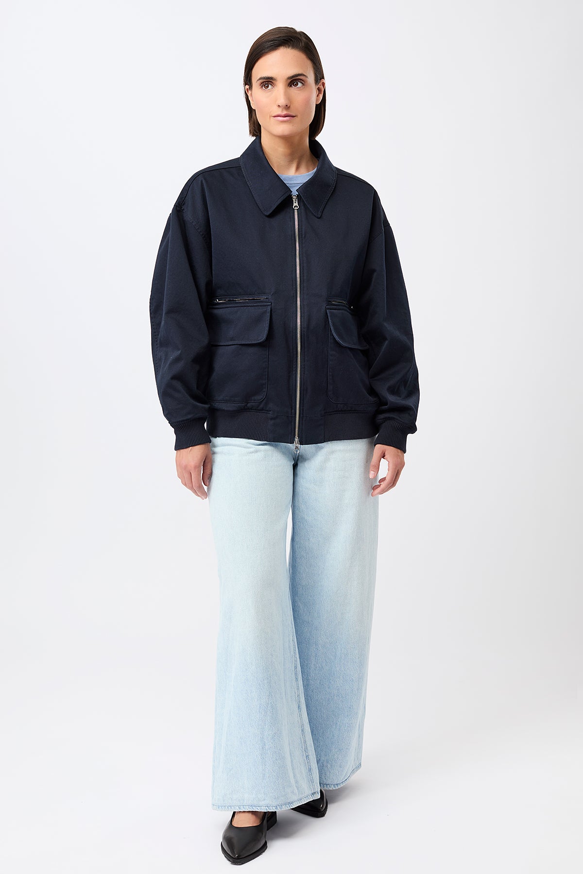 langerchen-blousonjacke-mit-gro-en-taschen-navy-bomber-dunkelblau image 4