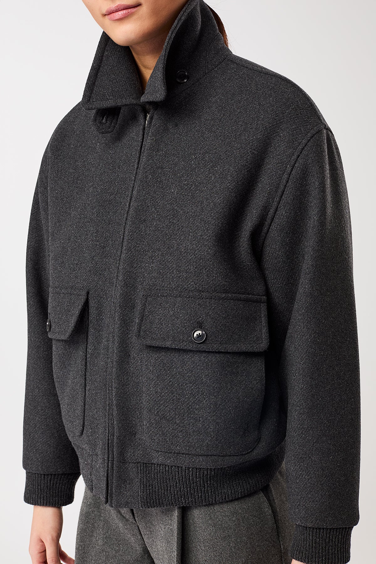 langerchen-blouson-style-bomberjacke-aus-recycelter-wolle-anthra image 7