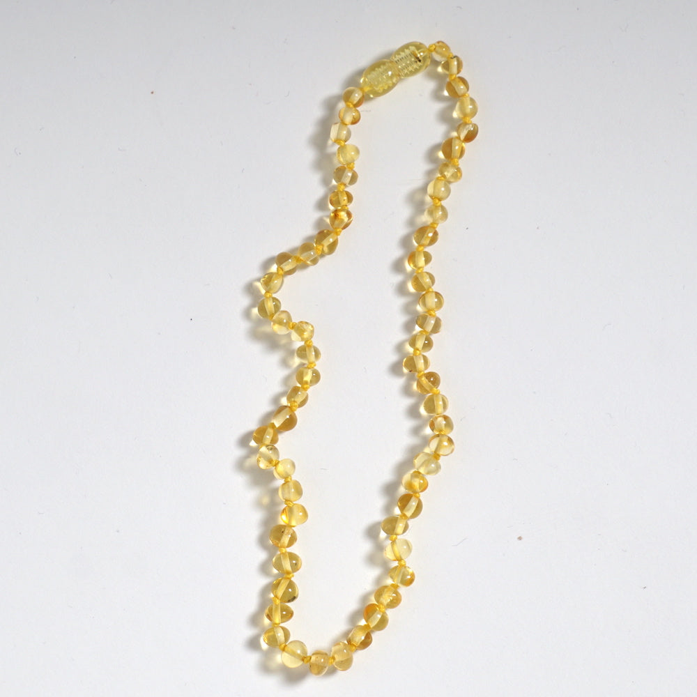 or-basics-baby-bernsteinkette-lemon-baltischer-bernstein image 2