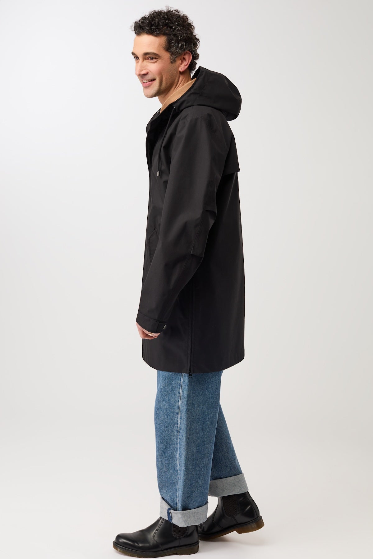 langerchen-regenparka-mit-rei-verschluss-black image 6