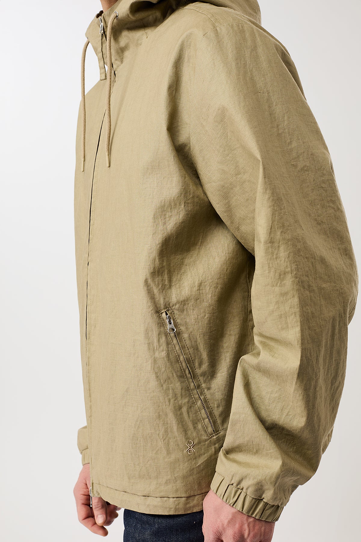 langerchen-kurze-jacke-aus-beschichtetem-leinen-breeze-regenjacke-ocs100 image 3