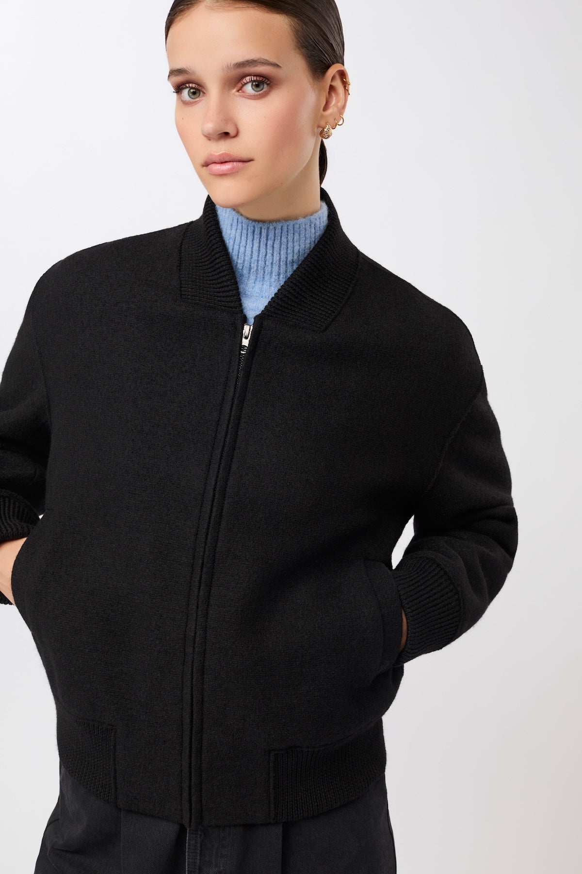 langerchen-90er-bomber-style-mit-rippe-bw21-bomberjacke-in-black image 2