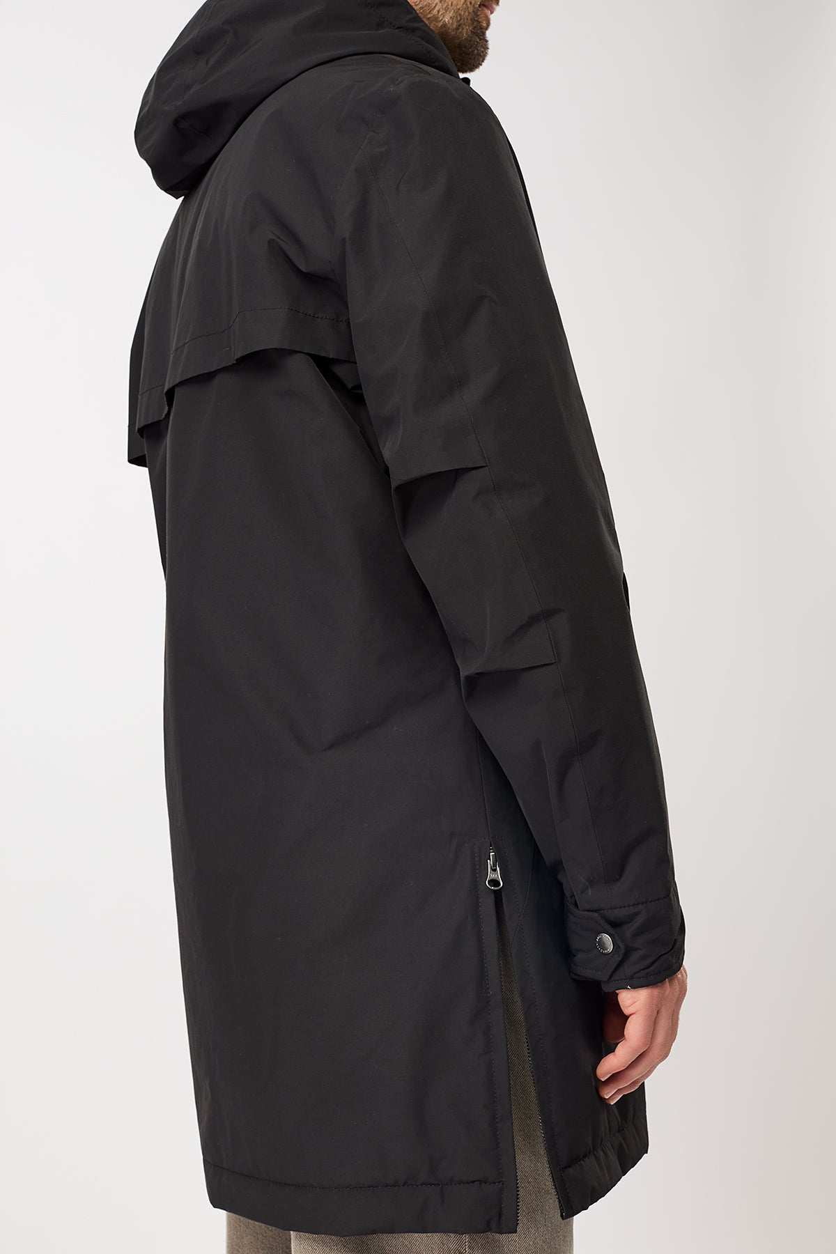 langerchen-langer-parka-black-wattiert-mit-funktion-cotton-nylon image 4