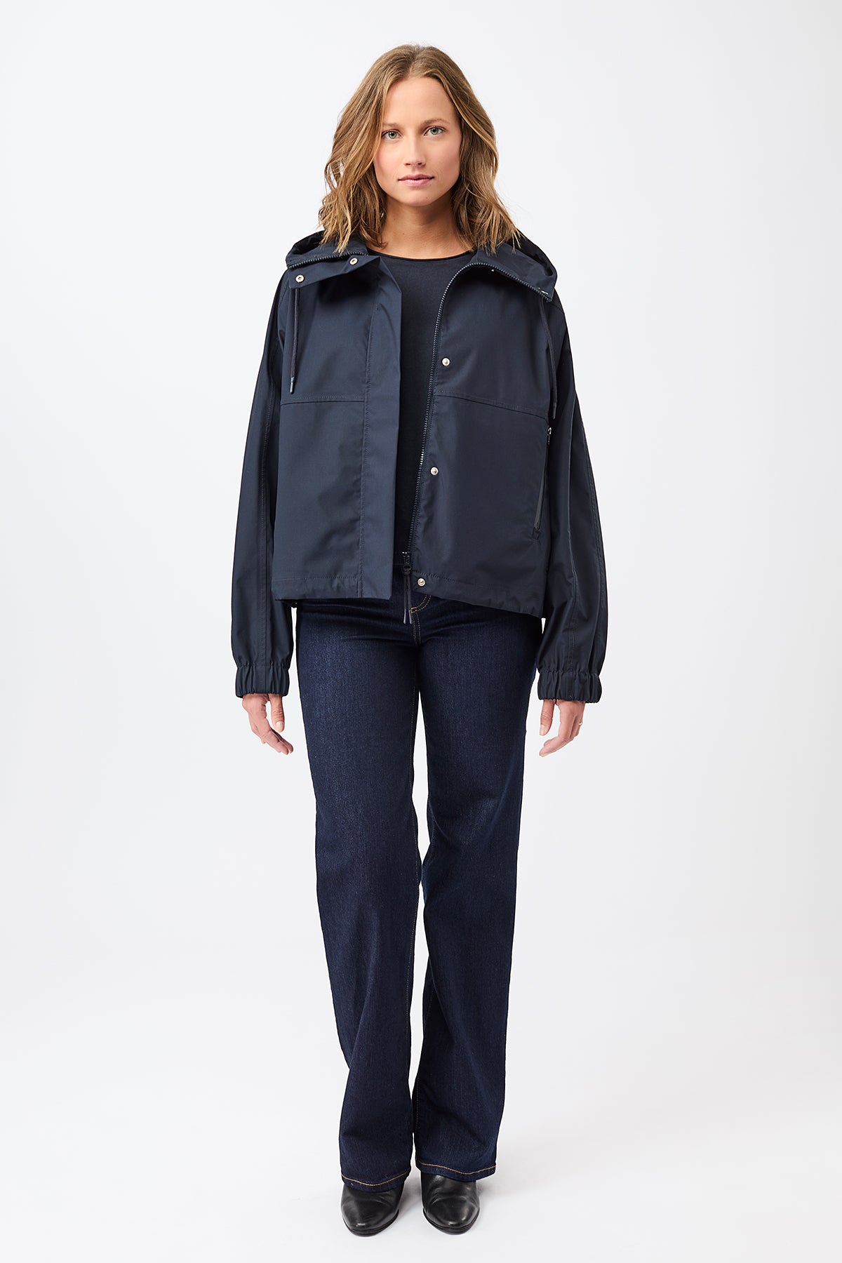langerchen-kurze-regenjacke-mit-rei-verschlusstasche-navy image 6