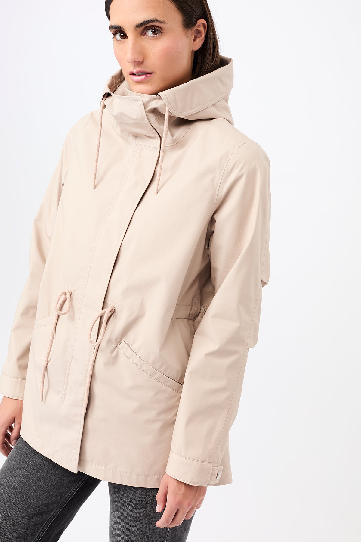 langerchen-kurzer-regenparka-aus-bio-baumwolle-blush image 1