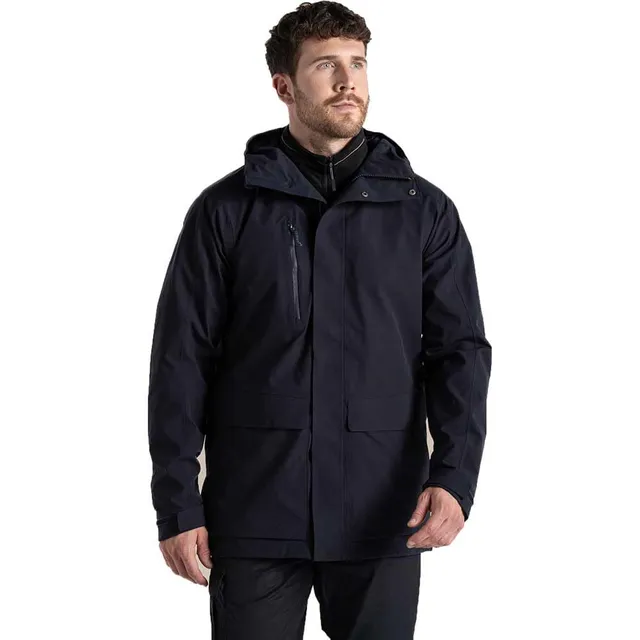 craghoppers-expert-kiwi-pro-stretch-long-jacke-regenmantel image 1