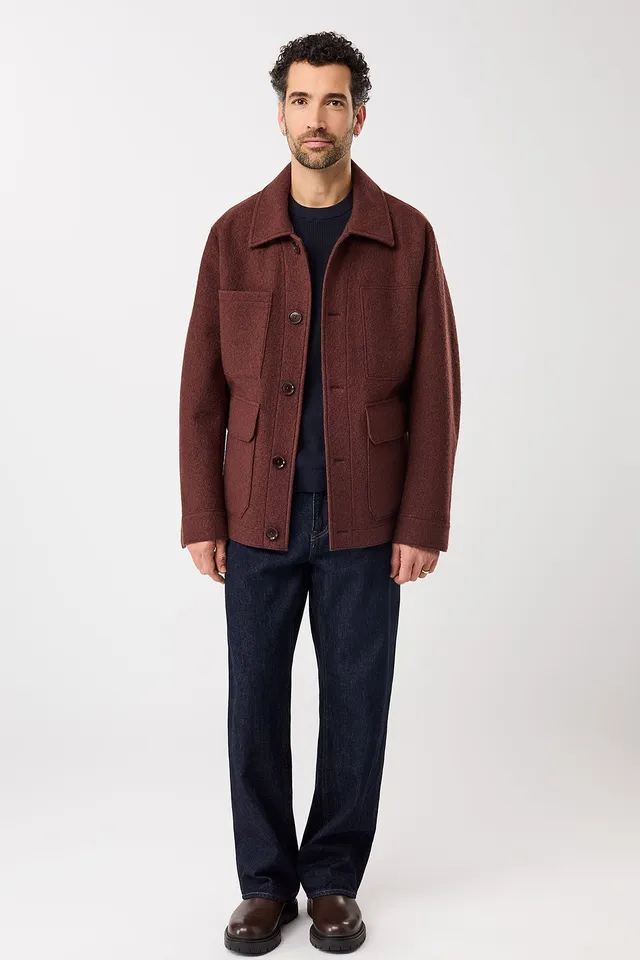 langerchen-field-jacket-aus-techno-felt-kurze-jacke-burgundy image 1
