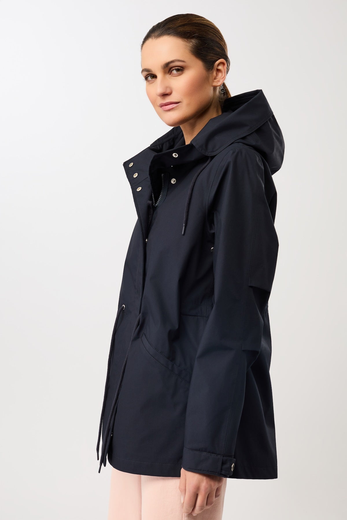 langerchen-kurzer-regenparka-aus-bio-baumwolle-navy image 3