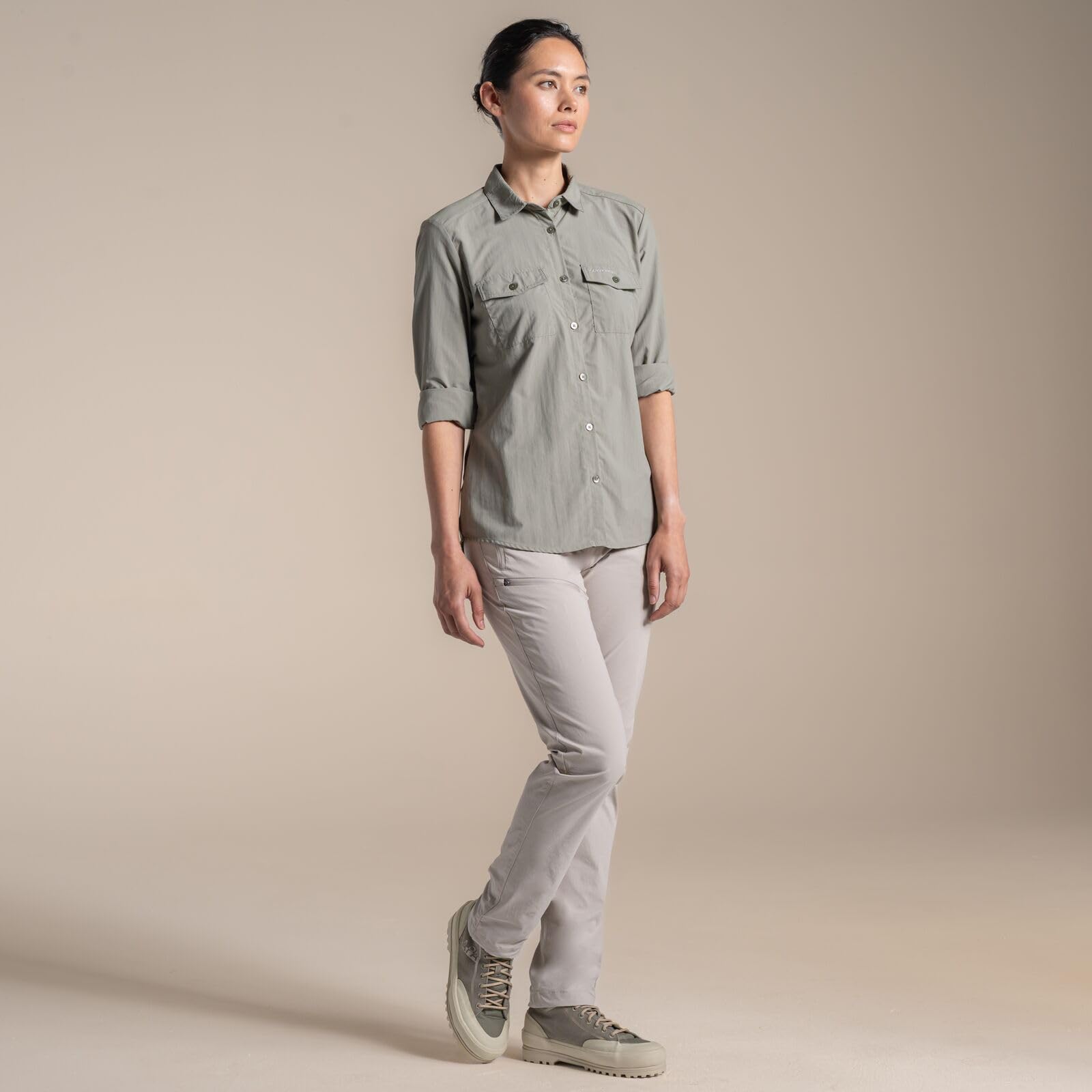 craghoppers-nosilife-funktionsshirt-damen-1er-pack-upf50-insektenschutz image 3