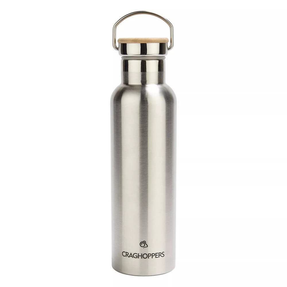 craghoppers-isolierte-edelstahl-trinkflasche-750-ml-silber image 1