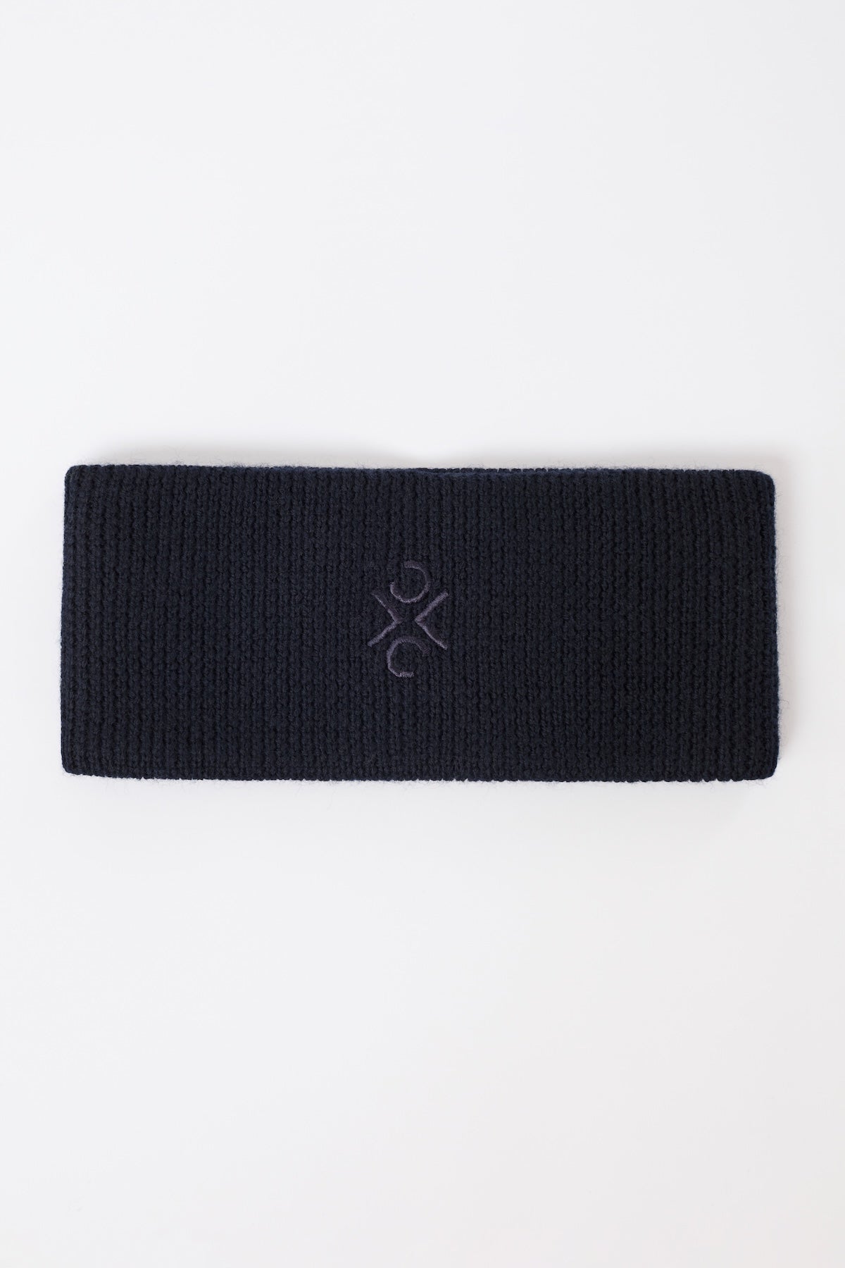 langerchen-stirnband-aus-bio-wolle-navy-blau image 1