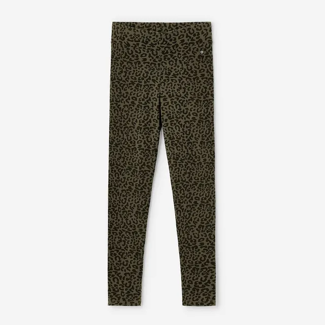 or-basics-all-day-leopard-print-leggings-moss-bio-baumwolle image 1