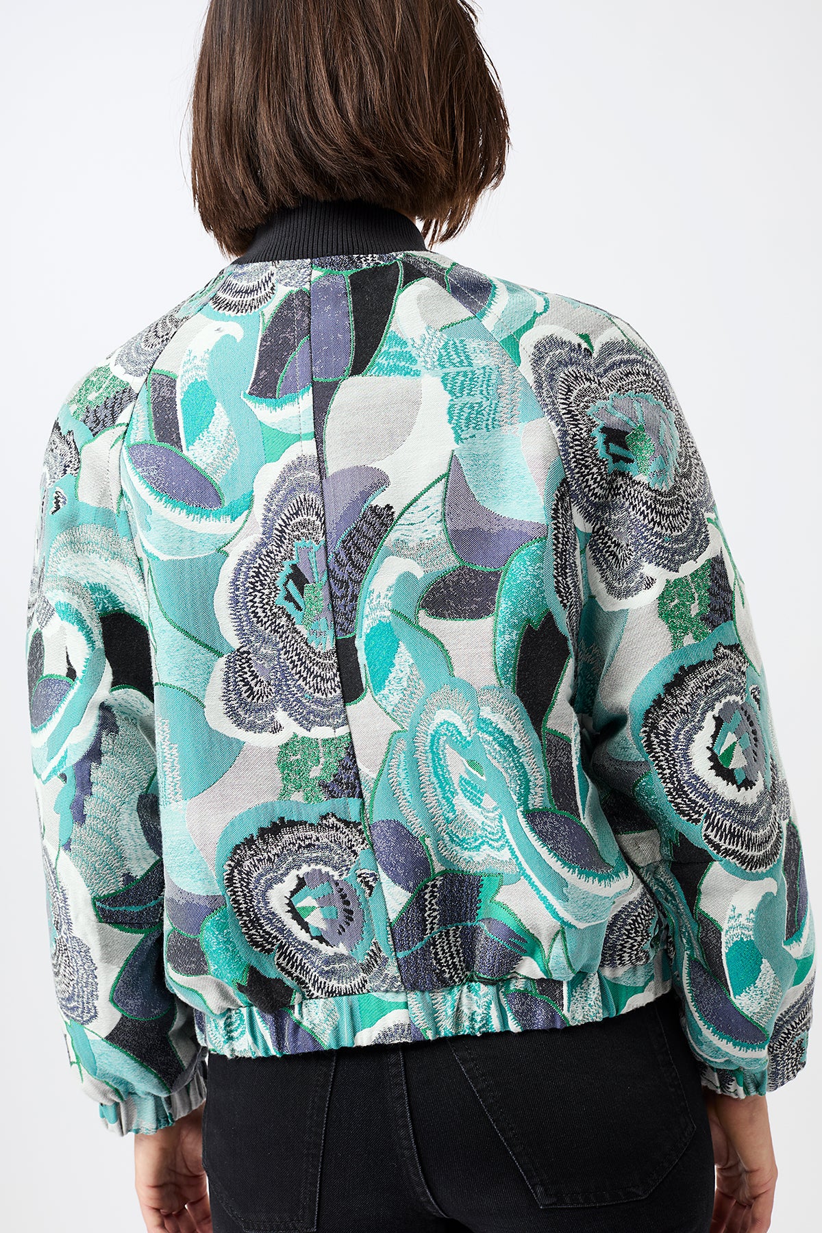 langerchen-bomberjacke-original-jacquard-blouson-damen image 5
