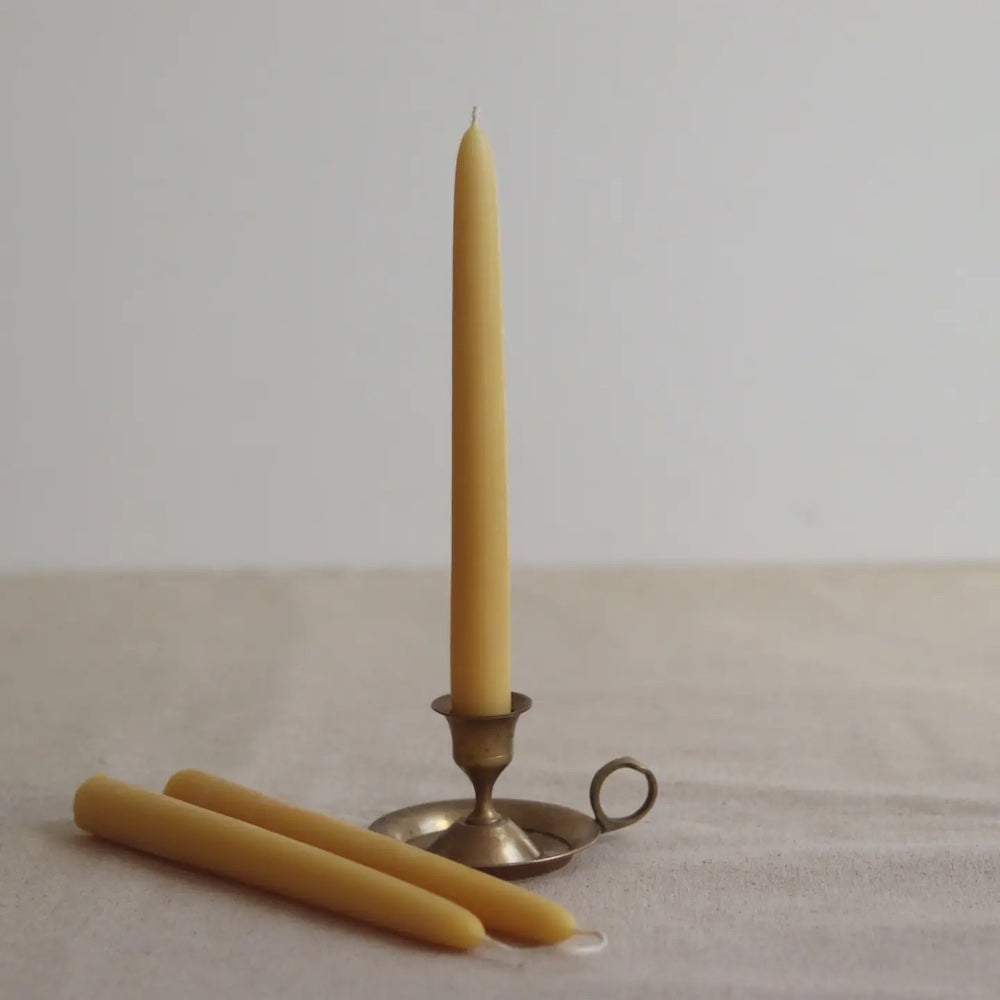 or-basics-bienenwachs-tafelkerzen-handgegossene-stabkerzen image 4