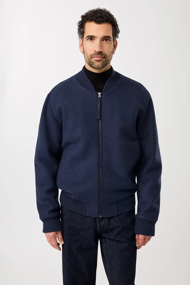 langerchen-bomberjacke-aus-bio-wolle-steel-blue-bomber-blau image 1
