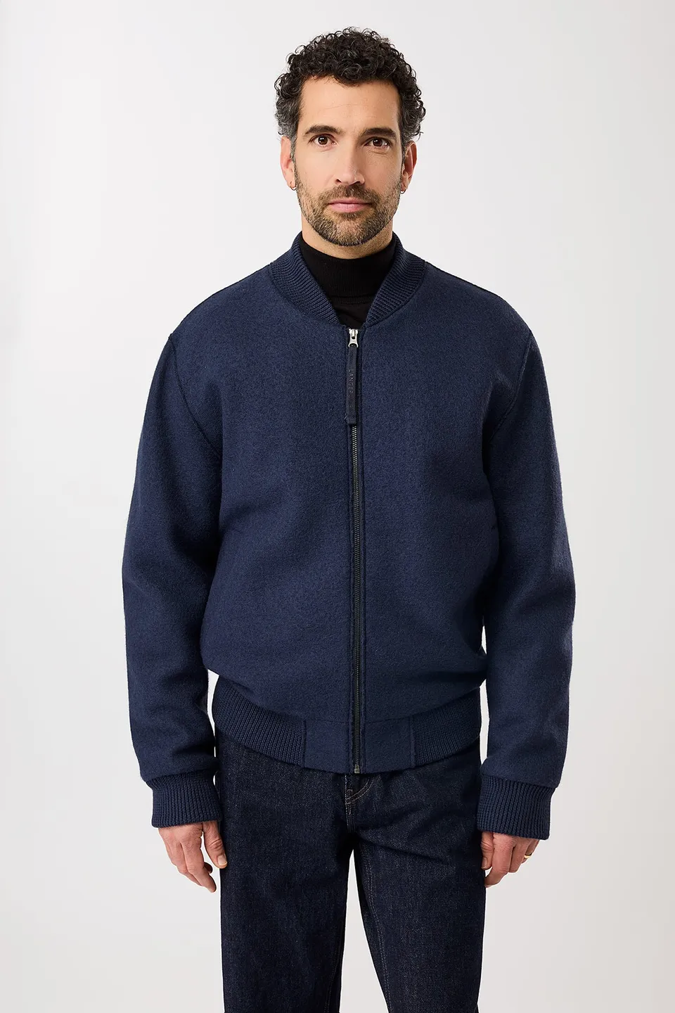 langerchen-bomberjacke-aus-bio-wolle-steel-blue-bomber-blau image 1