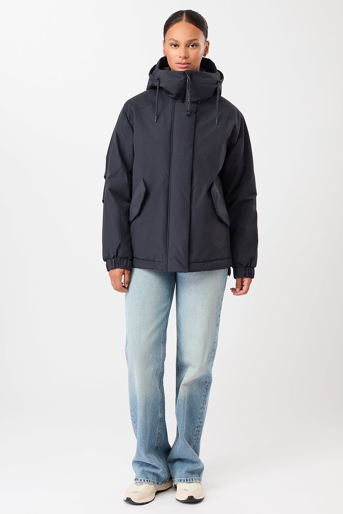 langerchen-wattierter-kurzparka-in-lockerem-volumen-navy image 5
