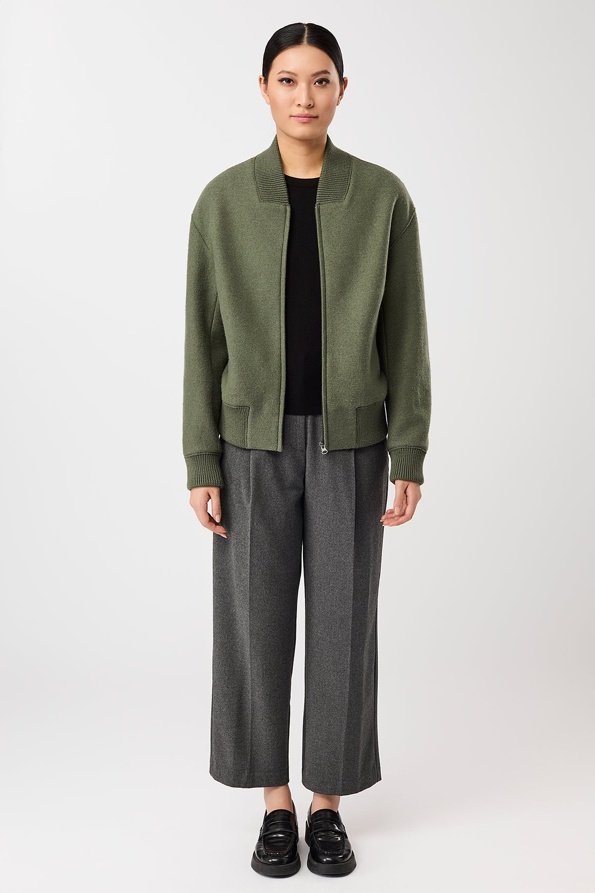langerchen-90er-bomberjacke-sencha-gr-n-aus-bio-wollwalk image 4