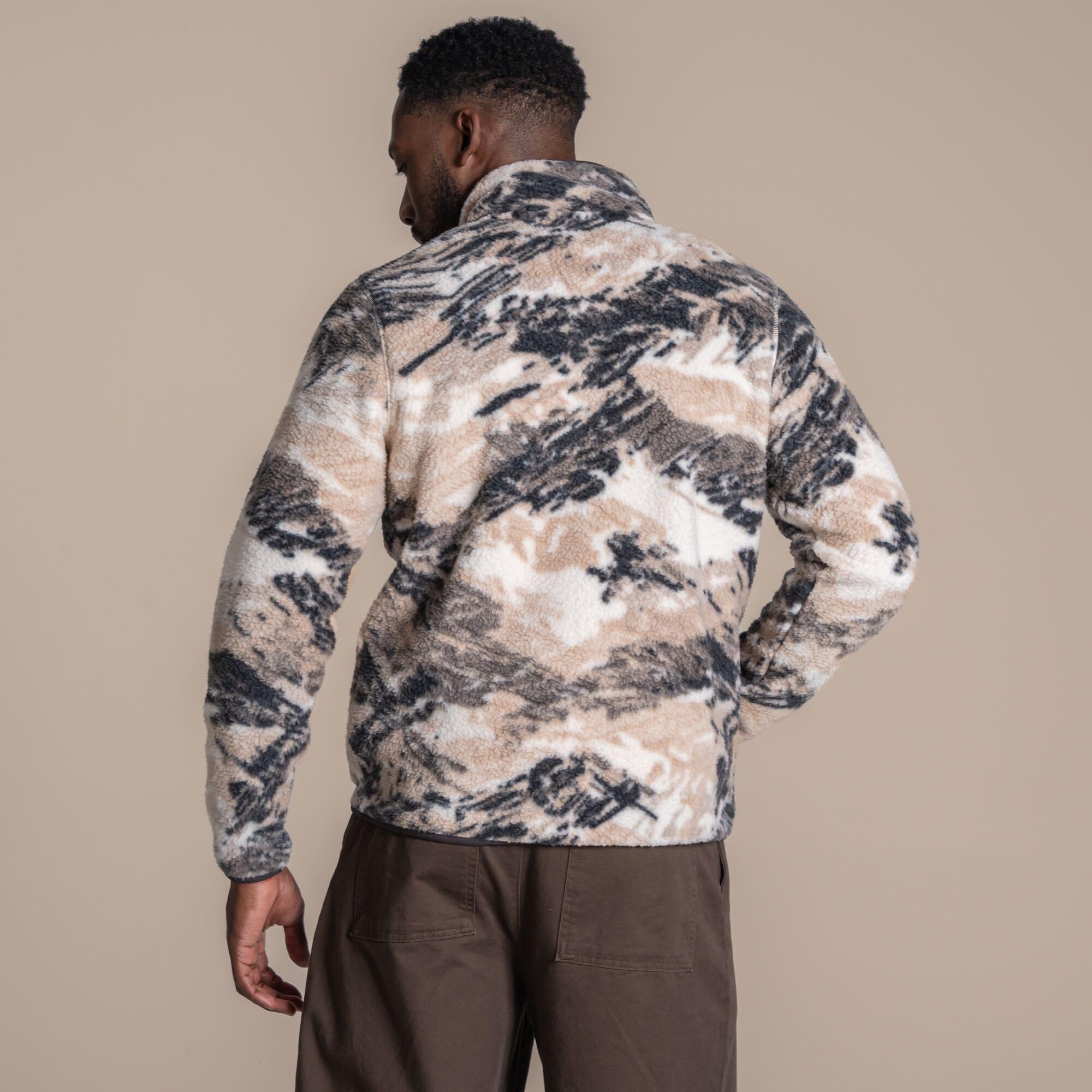 craghoppers-tatton-ii-herren-borg-fleece-pullover-mit-halbrei-verschluss image 2