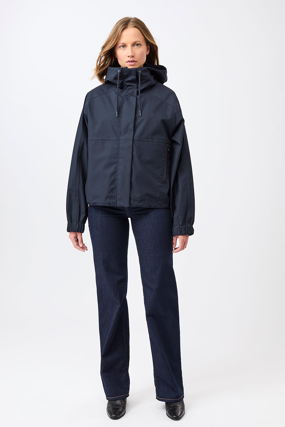 langerchen-kurze-regenjacke-mit-rei-verschlusstasche-navy image 4