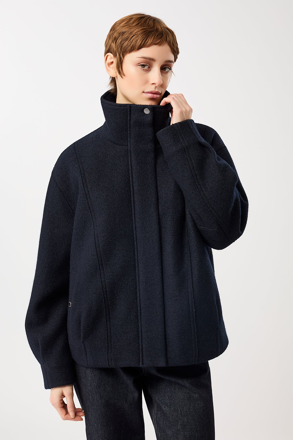 langerchen-oversize-blouson-wattiert-navy-bomberjacke image 1