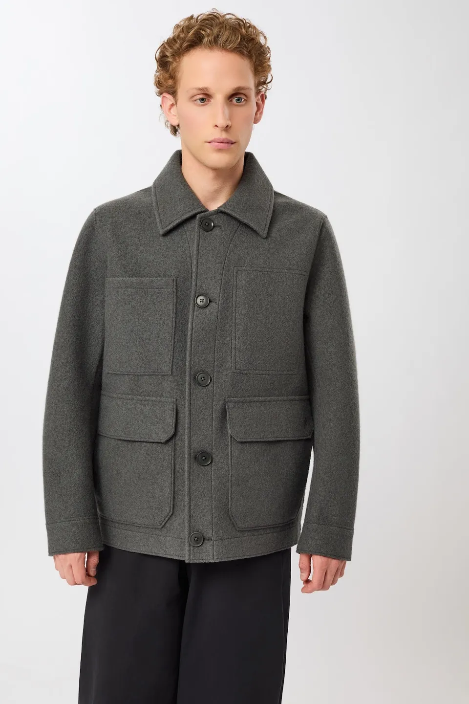langerchen-field-jacket-aus-techno-felt-kurze-jacke-platinum image 1