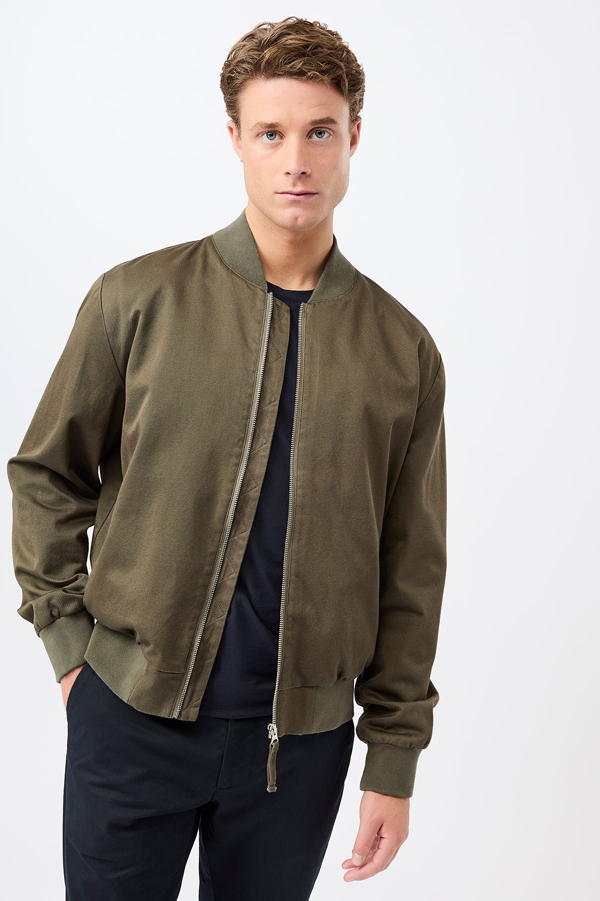 langerchen-co12-bomberjacke-mit-rippenbund-bio-baumwolle-stone-moss image 1