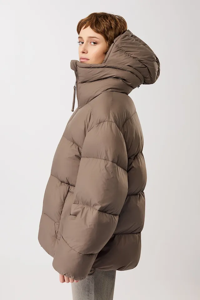 langerchen-steppjacke-concrete-mit-kapuze-damen-steppjacke image 1