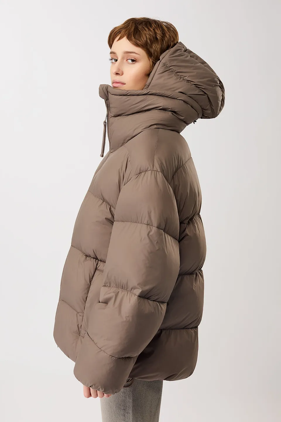langerchen-steppjacke-concrete-mit-kapuze-damen-steppjacke image 1