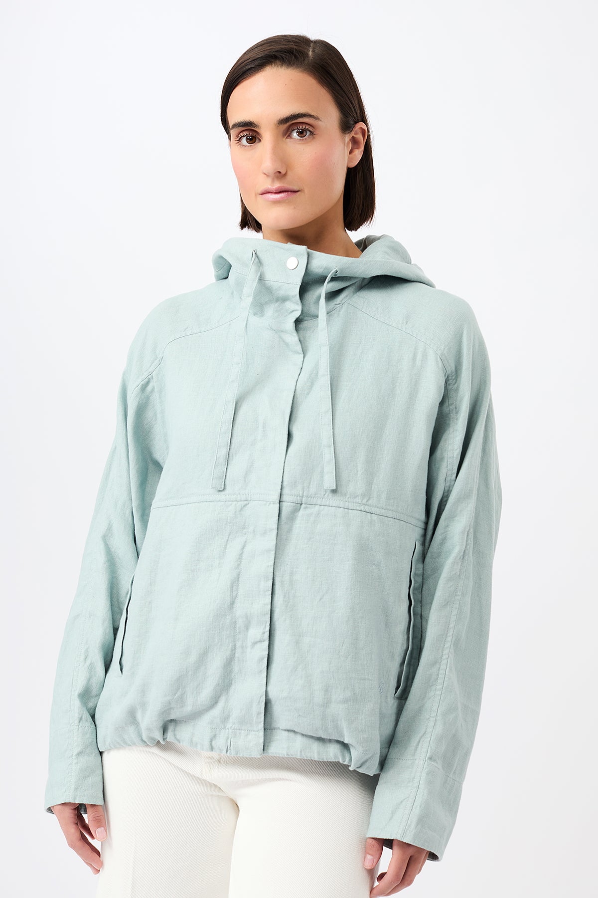 langerchen-lockere-jacke-mit-kordelzug-kapuze-flow-leinen image 1
