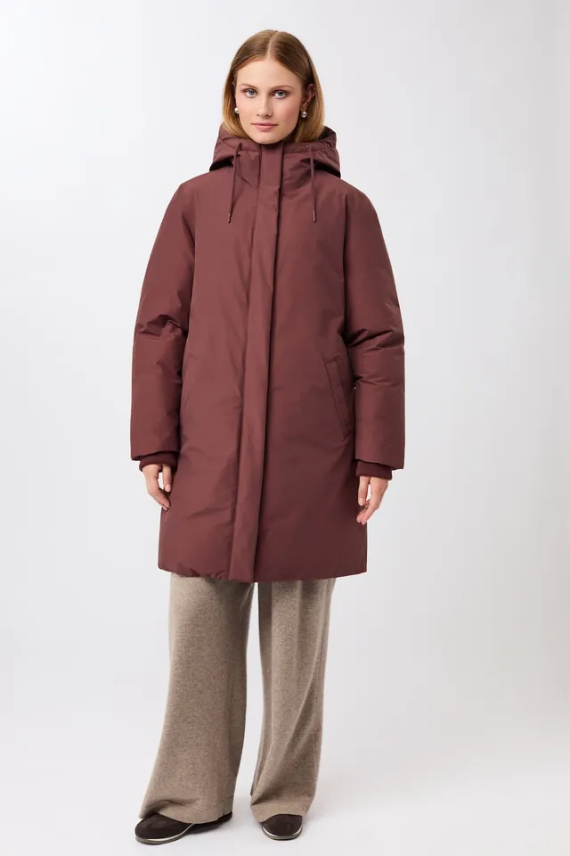 langerchen-lange-jacke-mit-kapuze-und-eco-daune-burgundy image 1