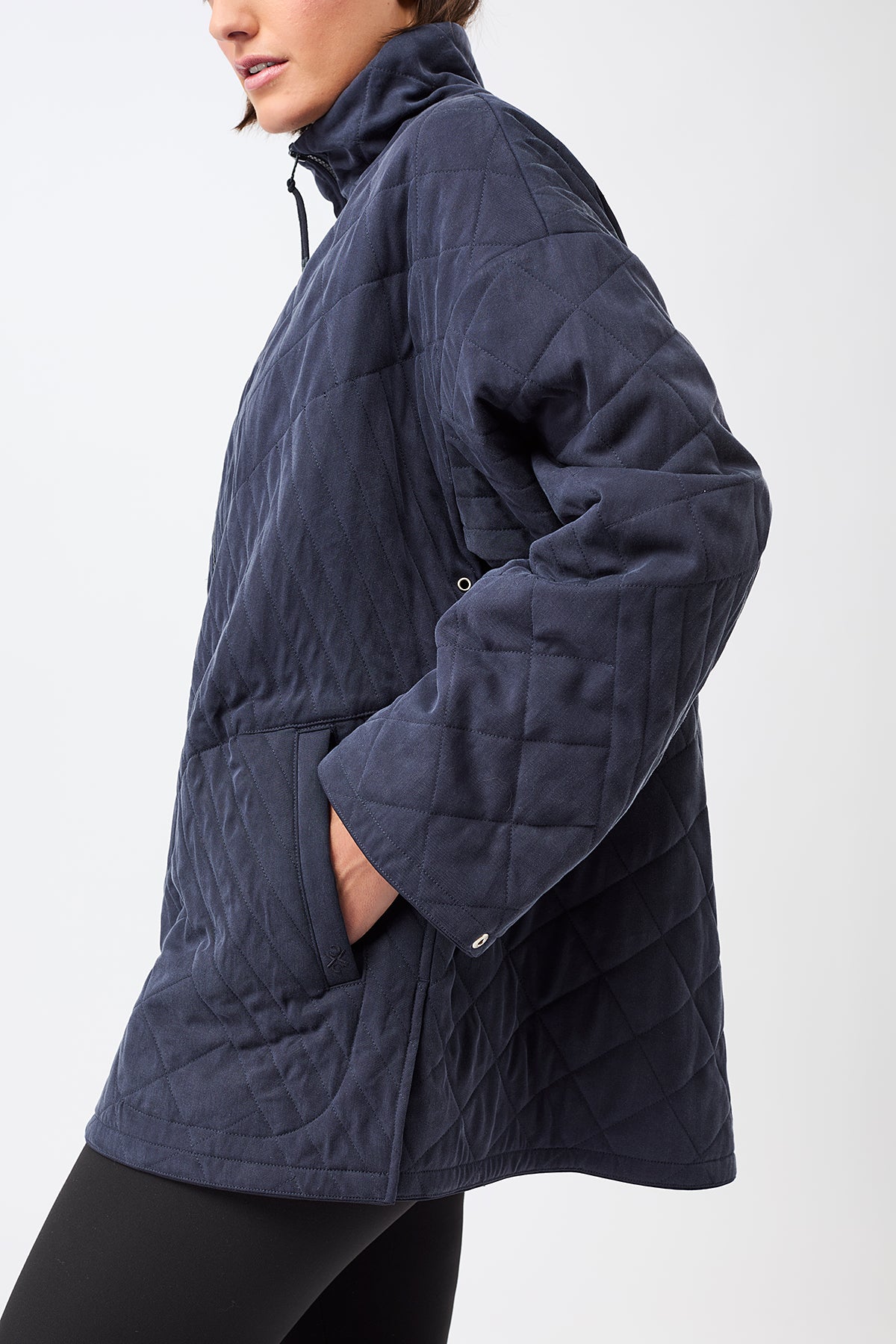 langerchen-gesteppte-jacke-aus-tencel-mit-stehkragen-navy image 4