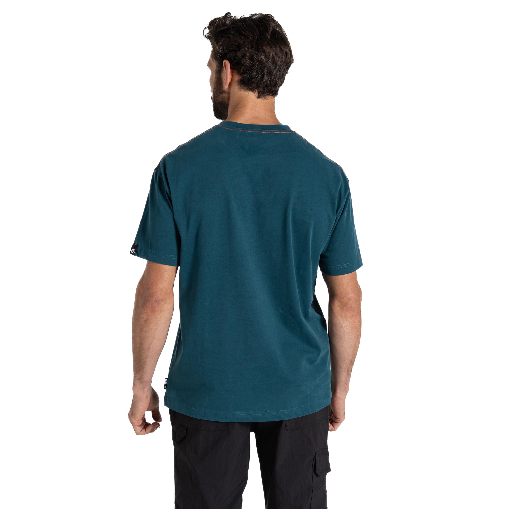 craghoppers-batley-herren-workwear-t-shirt-aus-bio-baumwolle-mit-sonnenschutz image 2