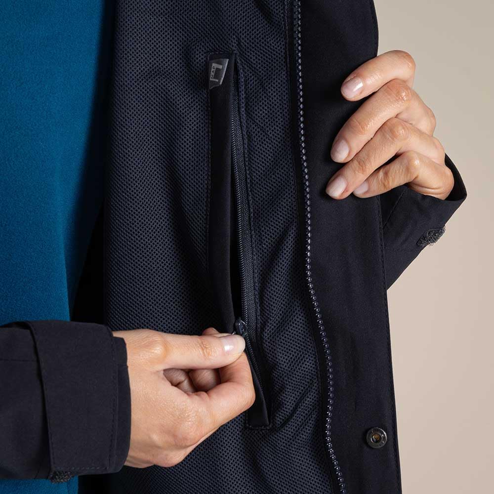 craghoppers-expert-kiwi-pro-stretch-long-jacke-regenmantel image 3
