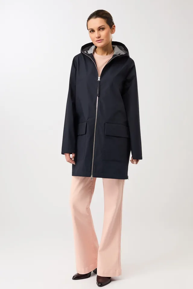 langerchen-bestseller-regenjacke-aus-bio-baumwolle-navy-kurze-jacke-mit-membrane image 1