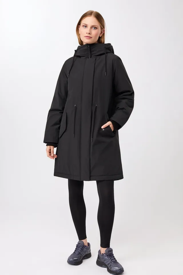 langerchen-parka-locker-geschnitten-wattiert-black-parka-schwarz image 1