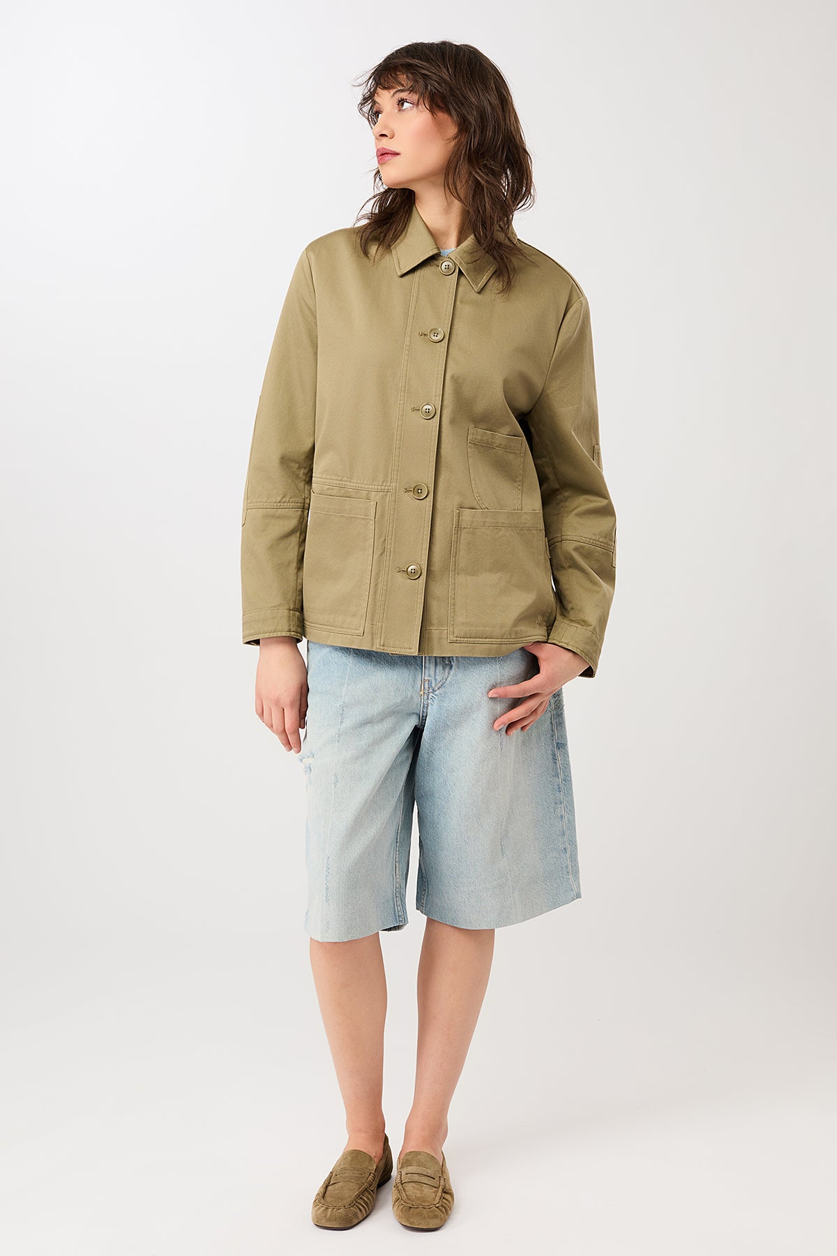 langerchen-kurze-jacke-mit-kn-pfen-leichte-jacke-in-breeze image 1