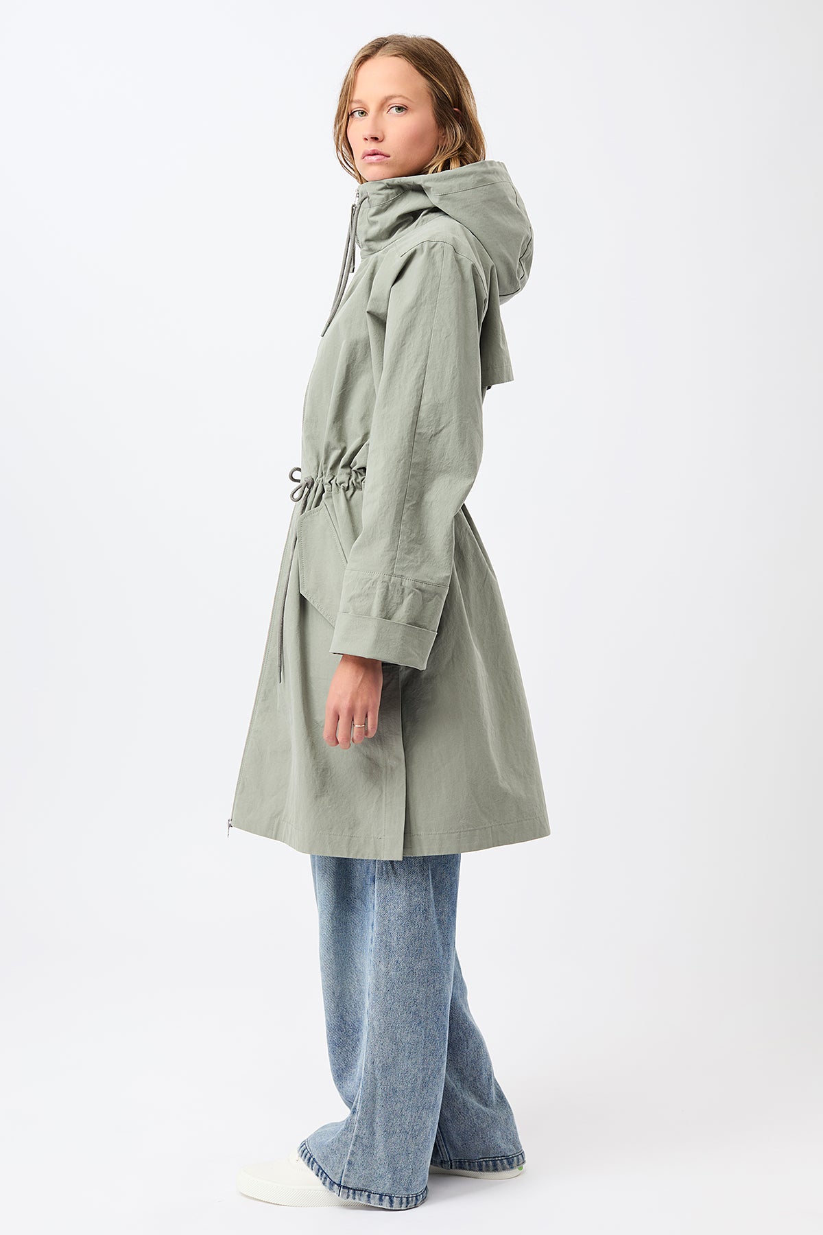 langerchen-langer-parka-mit-druckkn-pfen-shadow-baumwolle image 2