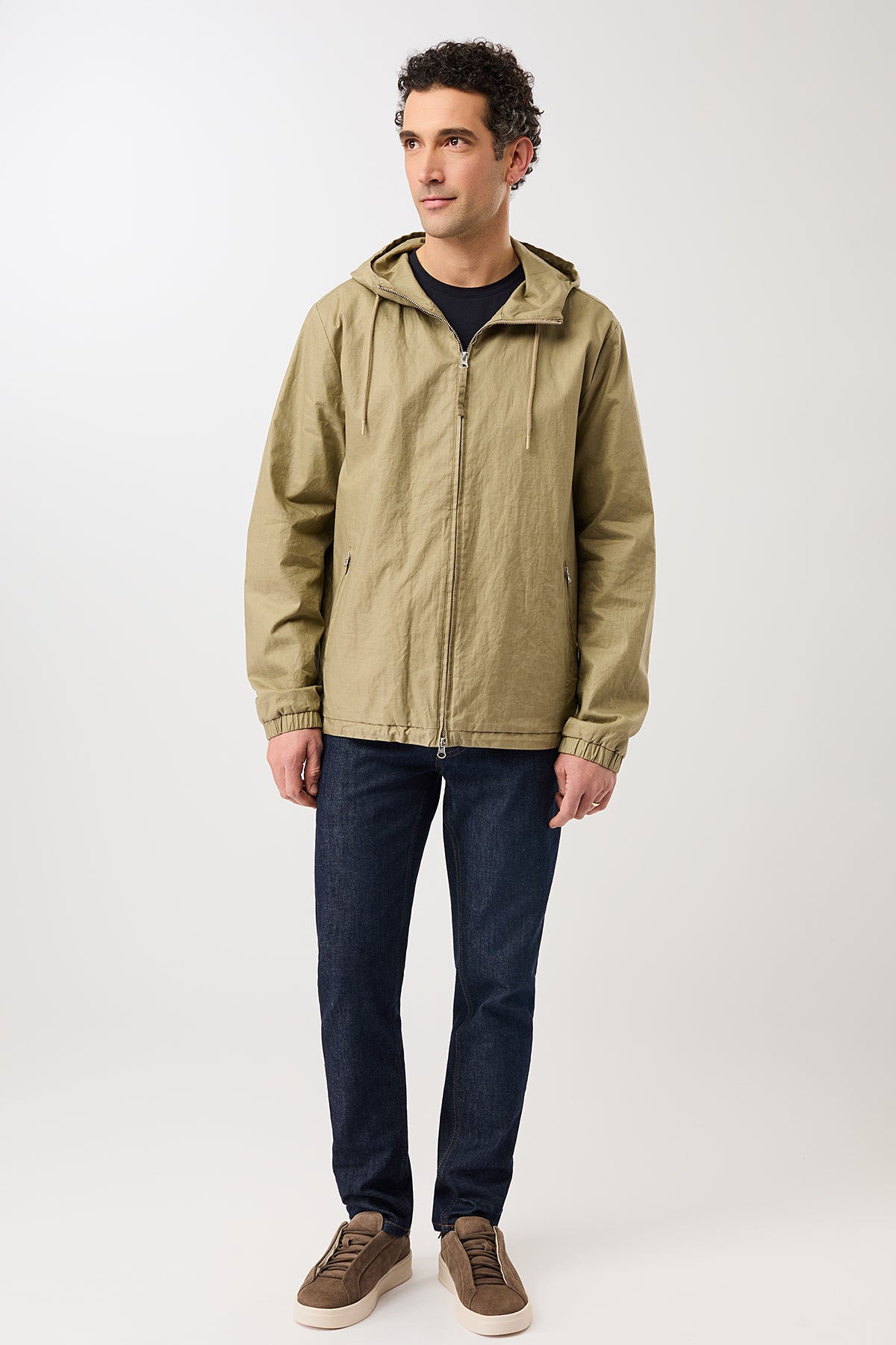 langerchen-kurze-jacke-aus-beschichtetem-leinen-breeze-regenjacke-ocs100 image 1