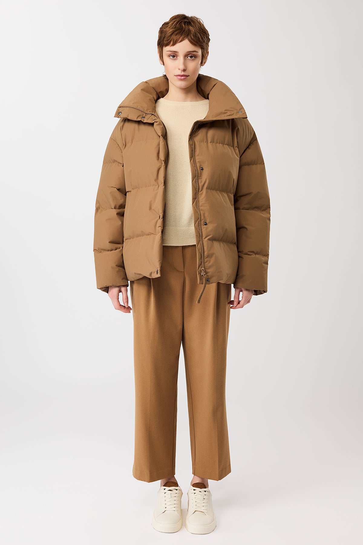 langerchen-gesteppte-jacke-aus-eco-daune-mit-stehkragen-oak image 2