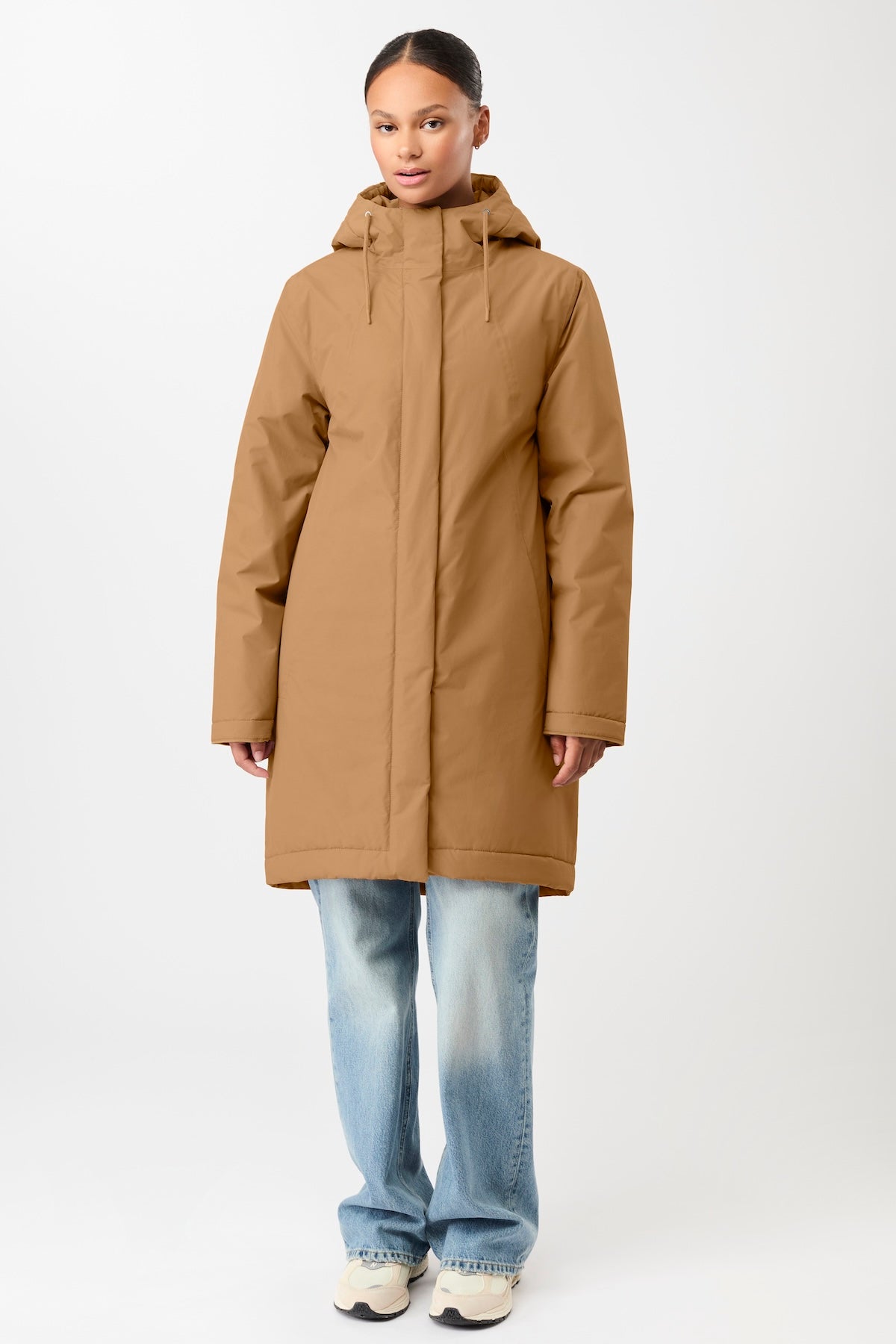 langerchen-wattierter-parka-leicht-tailliert-oak-beige image 1