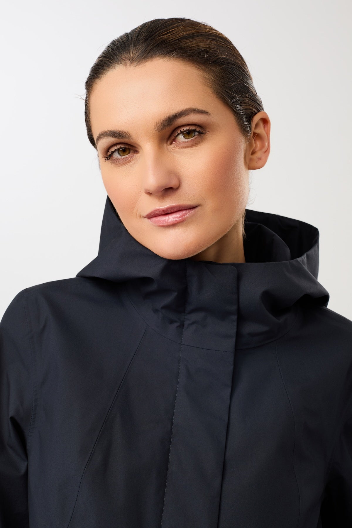 langerchen-schmaler-regenparka-mit-verdecktem-reissverschluss-navy image 3
