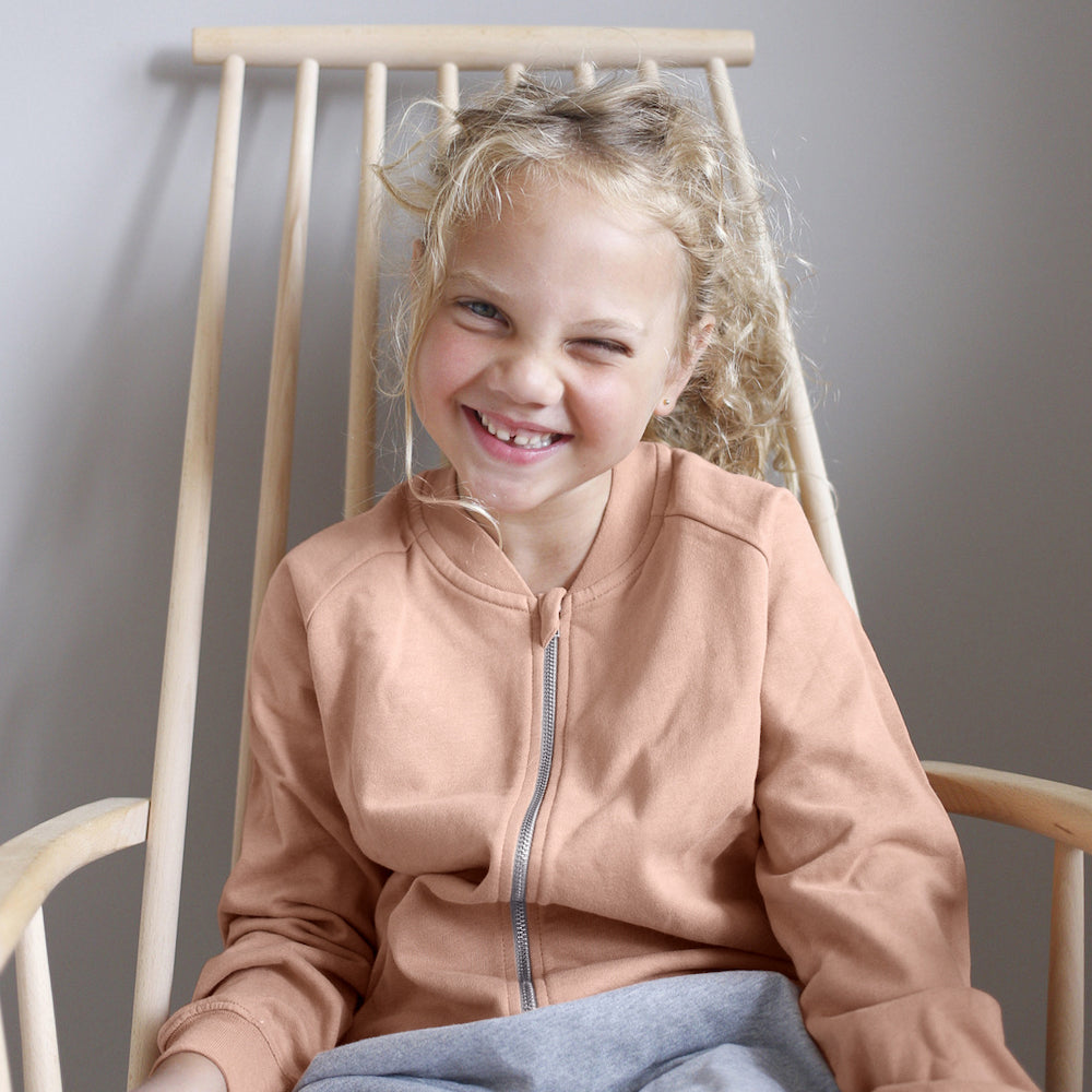 or-basics-zip-it-up-sweater-kinder-rei-verschluss-pullover-bio image 2