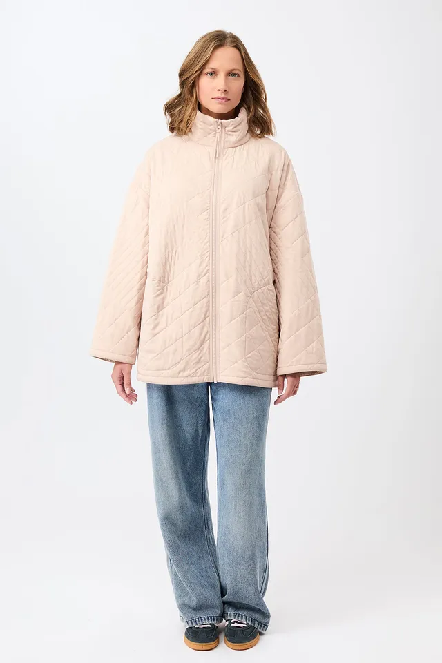 langerchen-gesteppte-jacke-aus-tencel-blush-mit-stehkragen image 1
